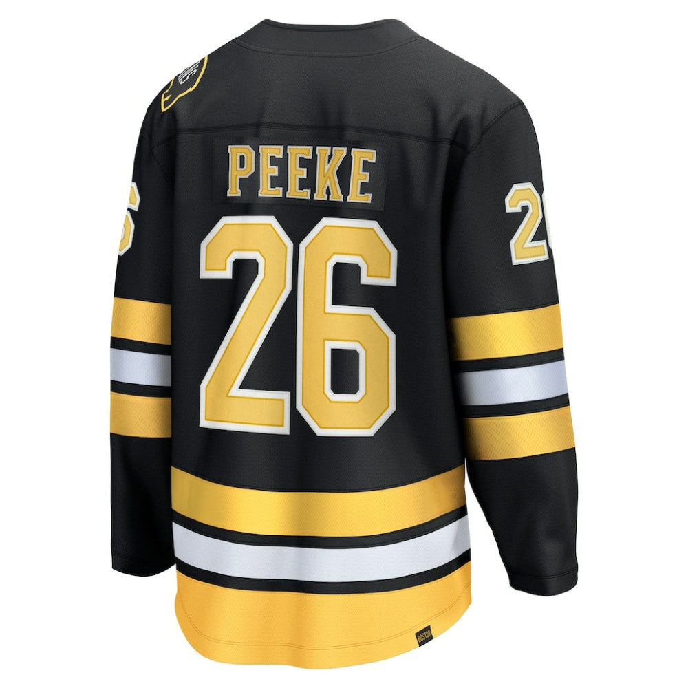 Andrew Peeke Boston Bruins Fanatics Home Breakaway Player Jersey Black