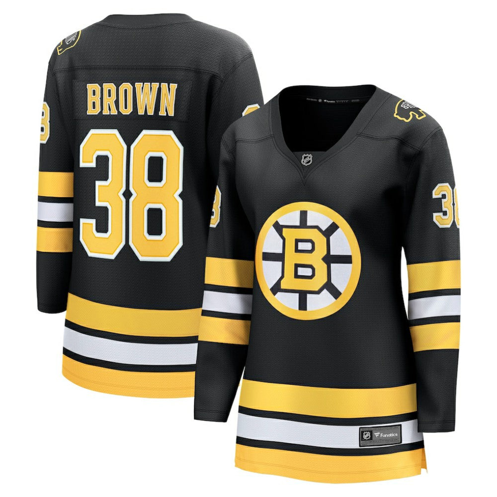 Patrick Brown Boston Bruins Fanatics Women's Home Breakaway Player Jersey Black