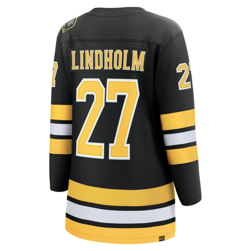 Hampus Lindholm Boston Bruins Fanatics Women's Home Breakaway Player Jersey Black