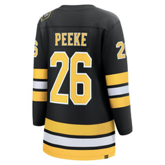 Andrew Peeke Boston Bruins Fanatics Women's Home Breakaway Player Jersey Black