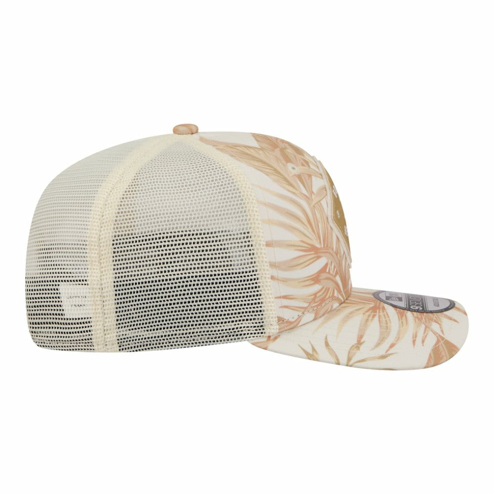 Boston Red Sox Tonal Palm 9SEVENTY Adjustable Trucker Hat Tan | New Era