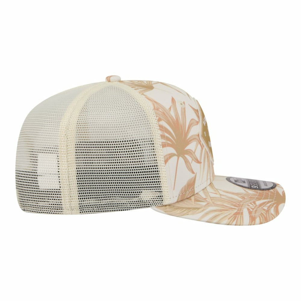 New York Yankees Tonal Palm 9SEVENTY Adjustable Trucker Hat Tan | New Era