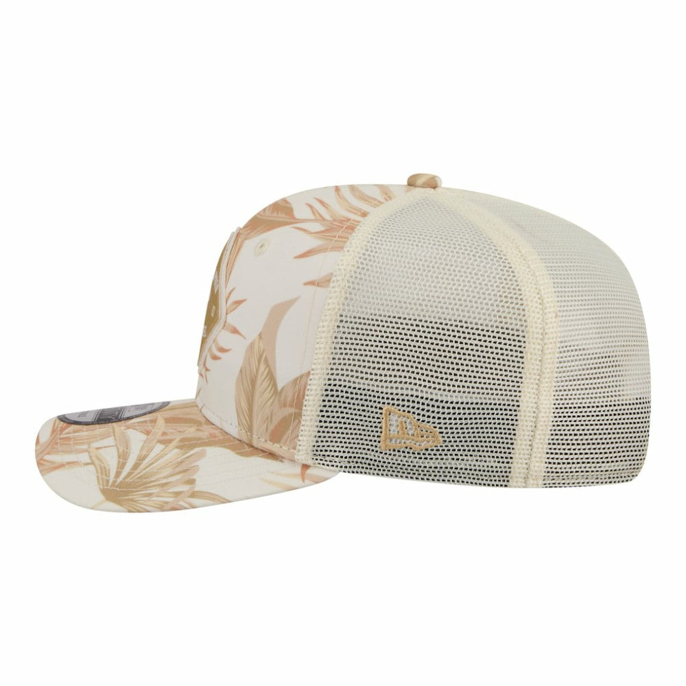 Philadelphia Phillies Tonal Palm 9SEVENTY Adjustable Trucker Hat Tan | New Era