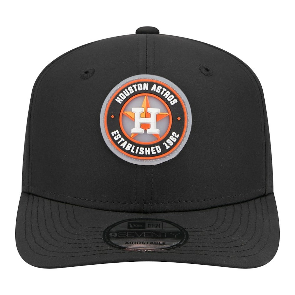 Houston Astros Circle 9SEVENTY Adjustable Hat Black | New Era