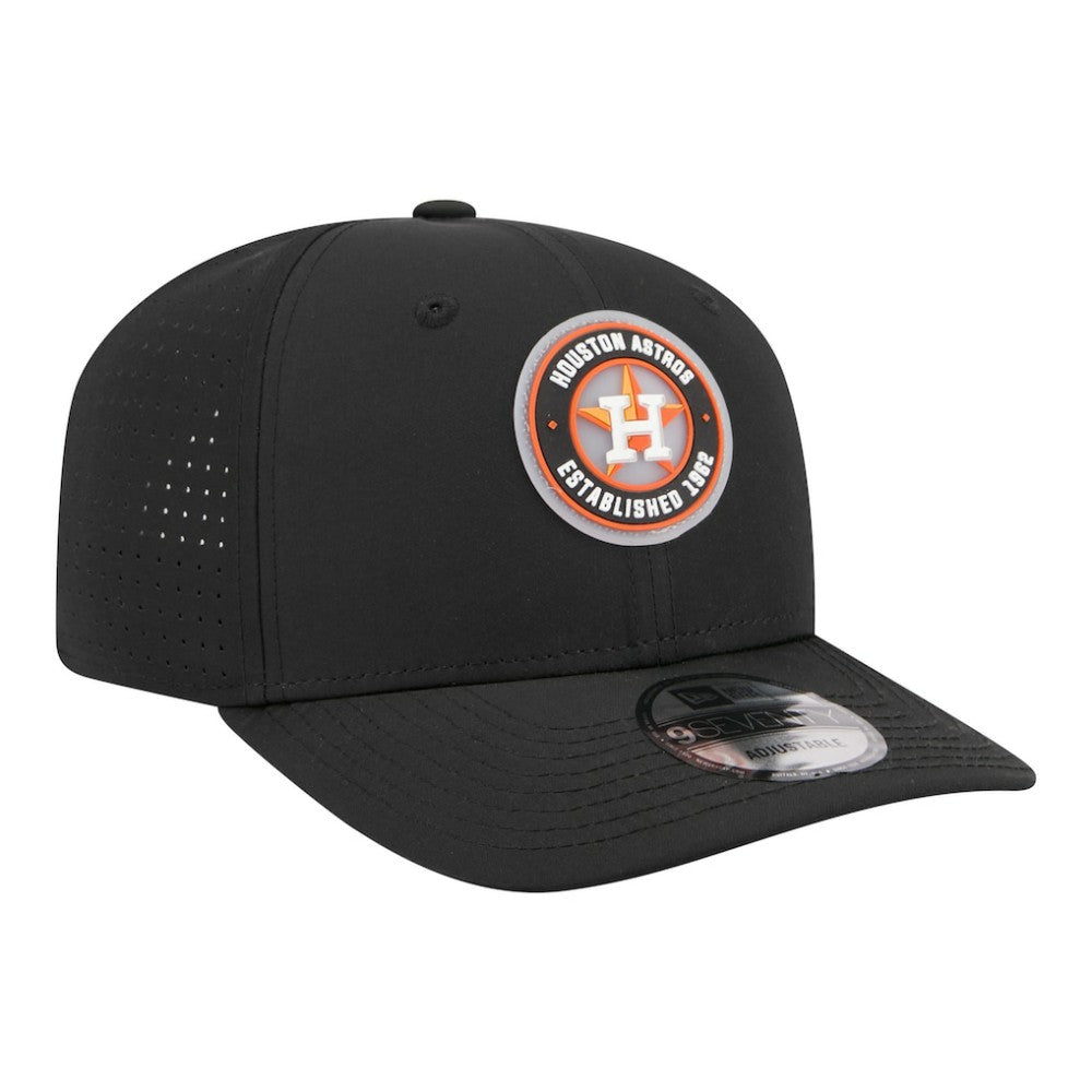 Houston Astros Circle 9SEVENTY Adjustable Hat Black | New Era
