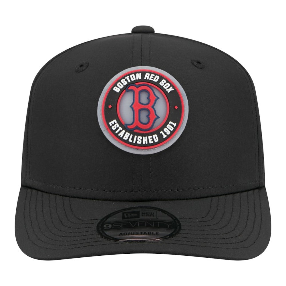 Boston Red Sox Circle 9SEVENTY Adjustable Hat Black | New Era