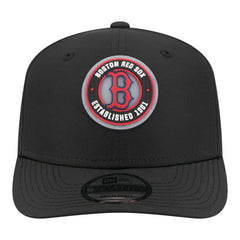 Boston Red Sox Circle 9SEVENTY Adjustable Hat Black | New Era