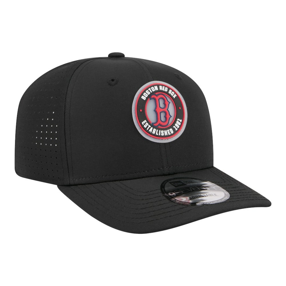 Boston Red Sox Circle 9SEVENTY Adjustable Hat Black | New Era