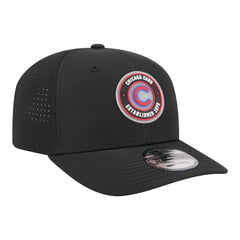 Chicago Cubs Circle 9SEVENTY Adjustable Hat Black | New Era