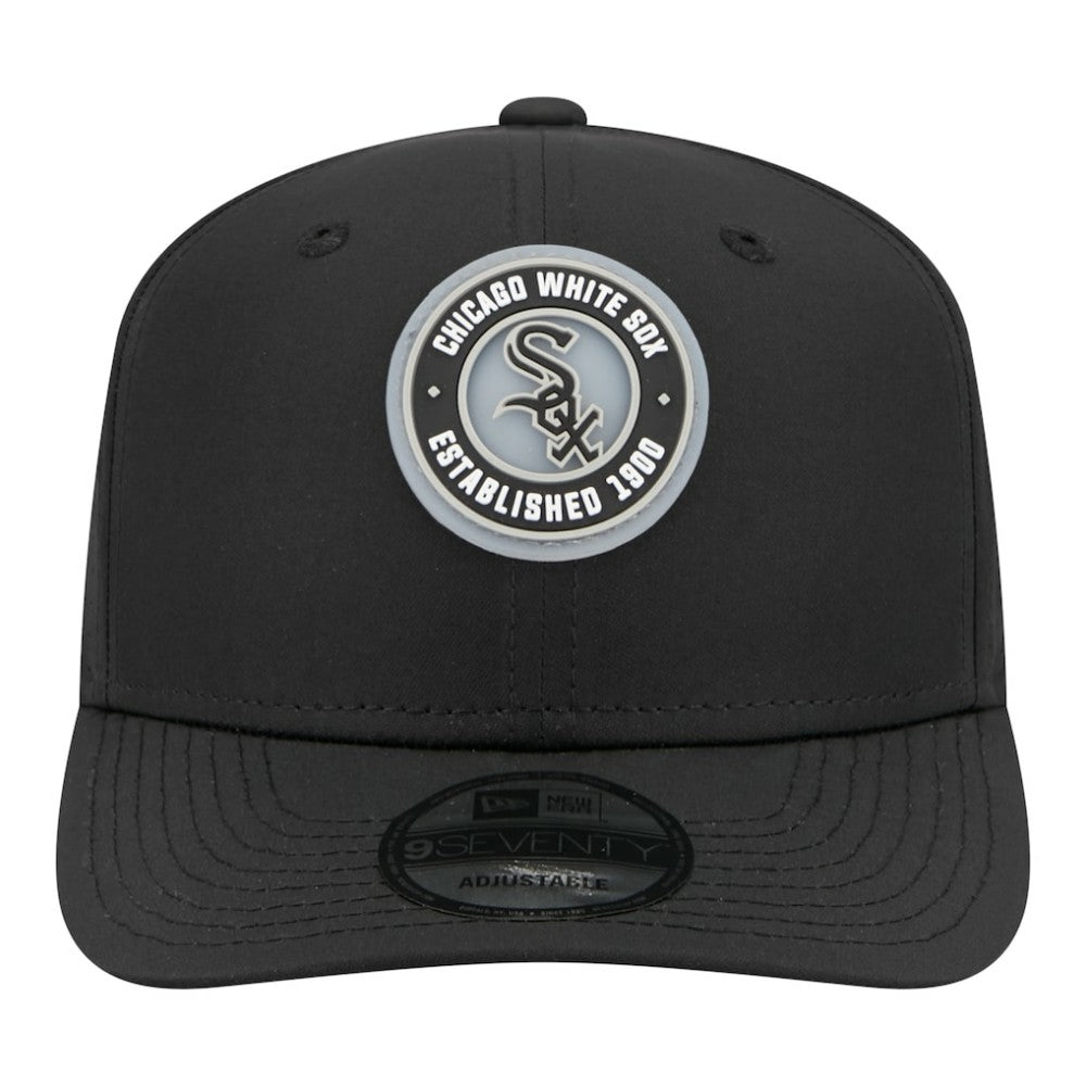 Chicago White Sox Circle 9SEVENTY Adjustable Hat Black | New Era