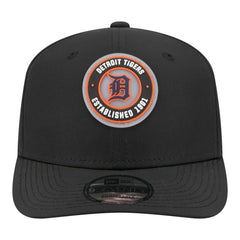 Detroit Tigers Circle 9SEVENTY Adjustable Hat Black | New Era