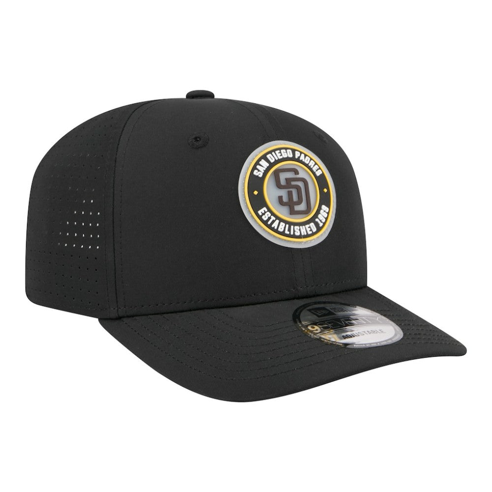 San Diego Padres Circle 9SEVENTY Adjustable Hat Black | New Era