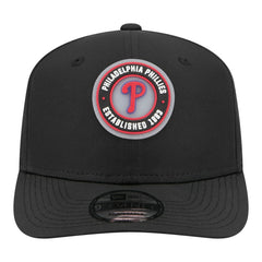 Philadelphia Phillies Circle 9SEVENTY Adjustable Hat Black | New Era