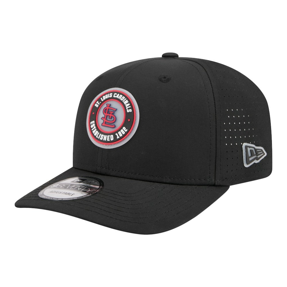 St. Louis Cardinals Circle 9SEVENTY Adjustable Hat Black | New Era