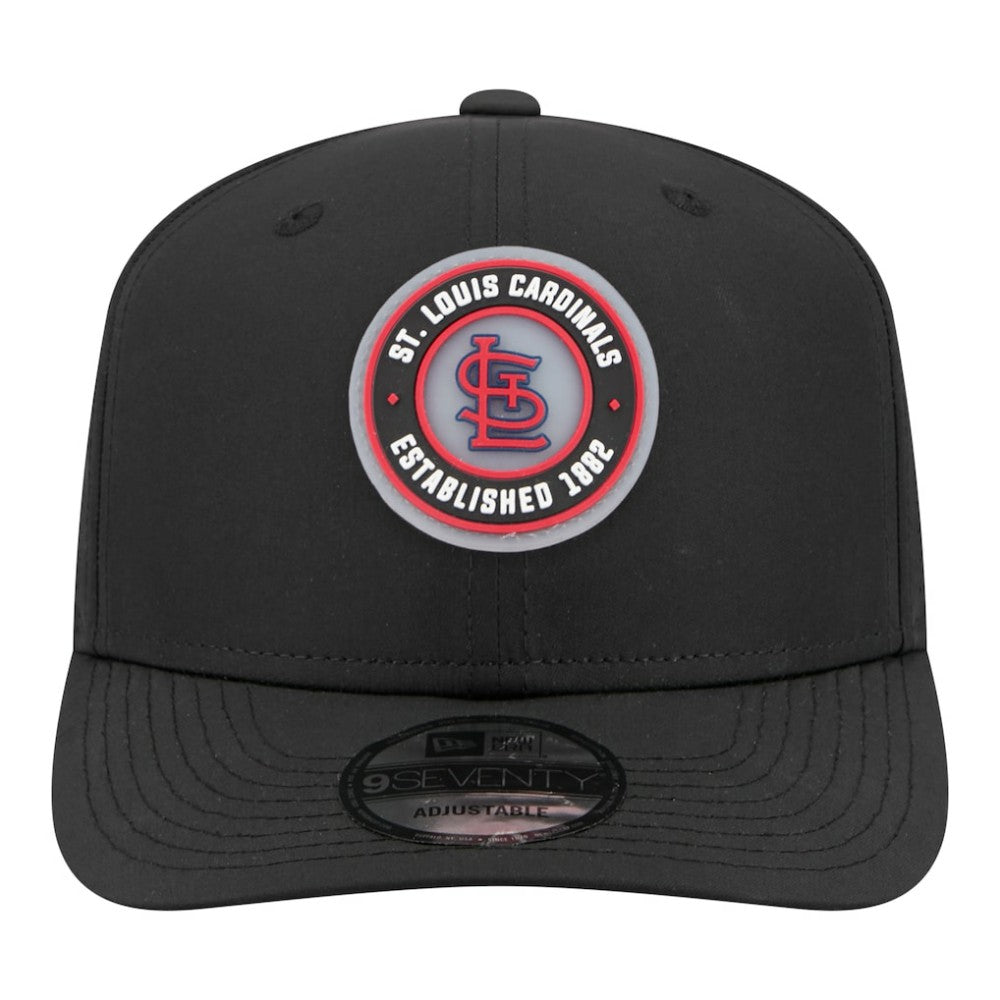 St. Louis Cardinals Circle 9SEVENTY Adjustable Hat Black | New Era