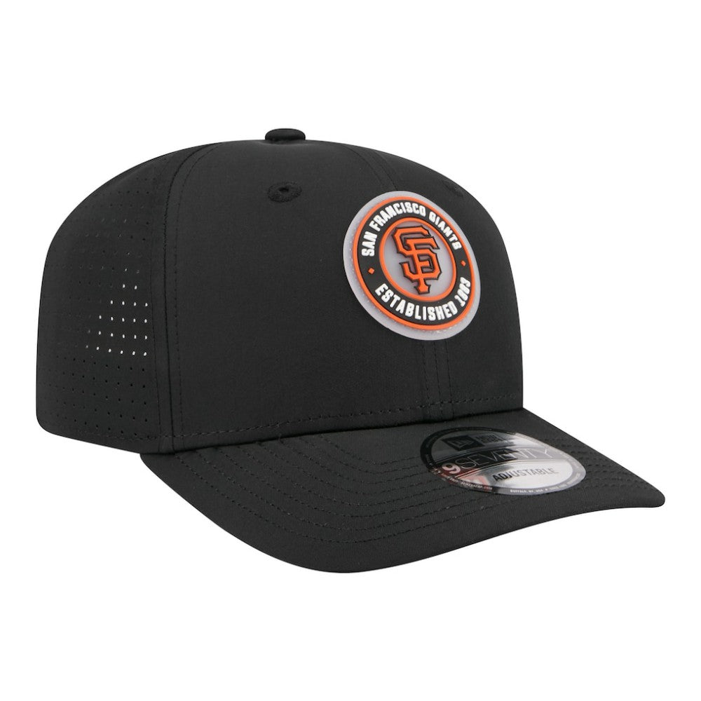 San Francisco Giants Circle 9SEVENTY Adjustable Hat Black | New Era