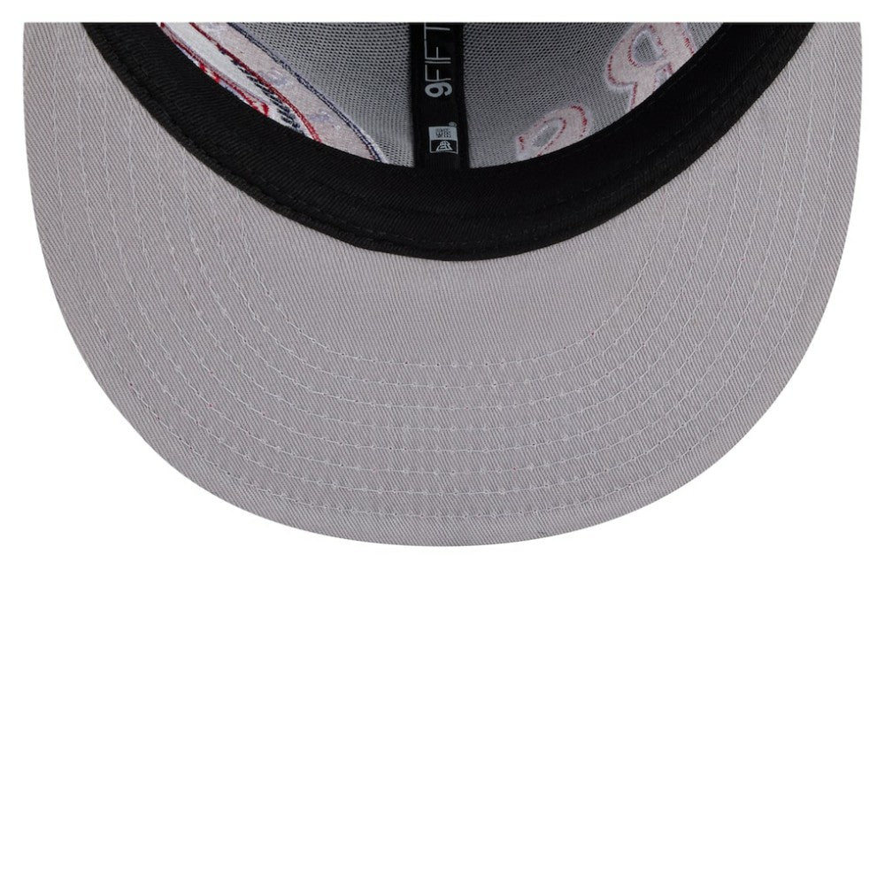 Texas Rangers Stretched Two-Tone 9FIFTY Adjustable Hat Royal/Red | New Era