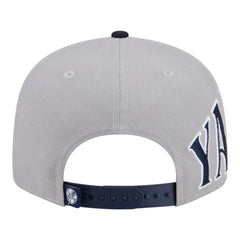 New York Yankees Stretched Two-Tone 9FIFTY Adjustable Hat Gray/Navy | New Era