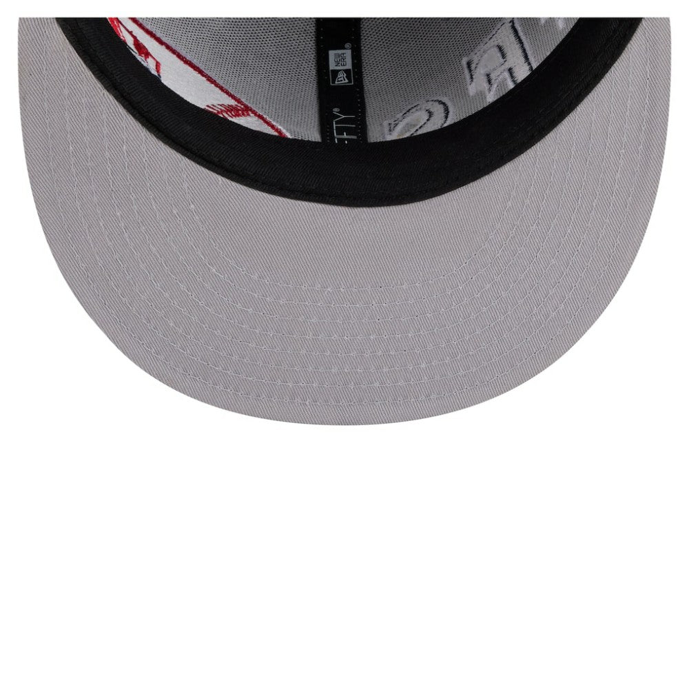 New York Yankees Stretched Two-Tone 9FIFTY Adjustable Hat Gray/Navy | New Era