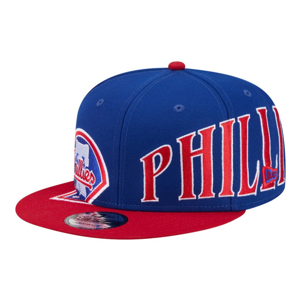 Philadelphia Phillies Stretched Two-Tone 9FIFTY Adjustable Hat Royal/Red | New Era