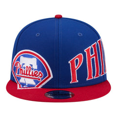 Philadelphia Phillies Stretched Two-Tone 9FIFTY Adjustable Hat Royal/Red | New Era