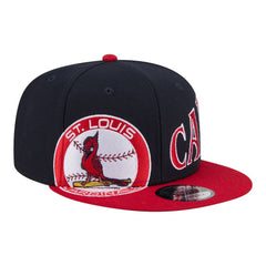 St. Louis Cardinals Stretched Two-Tone 9FIFTY Adjustable Hat Navy/Red | New Era