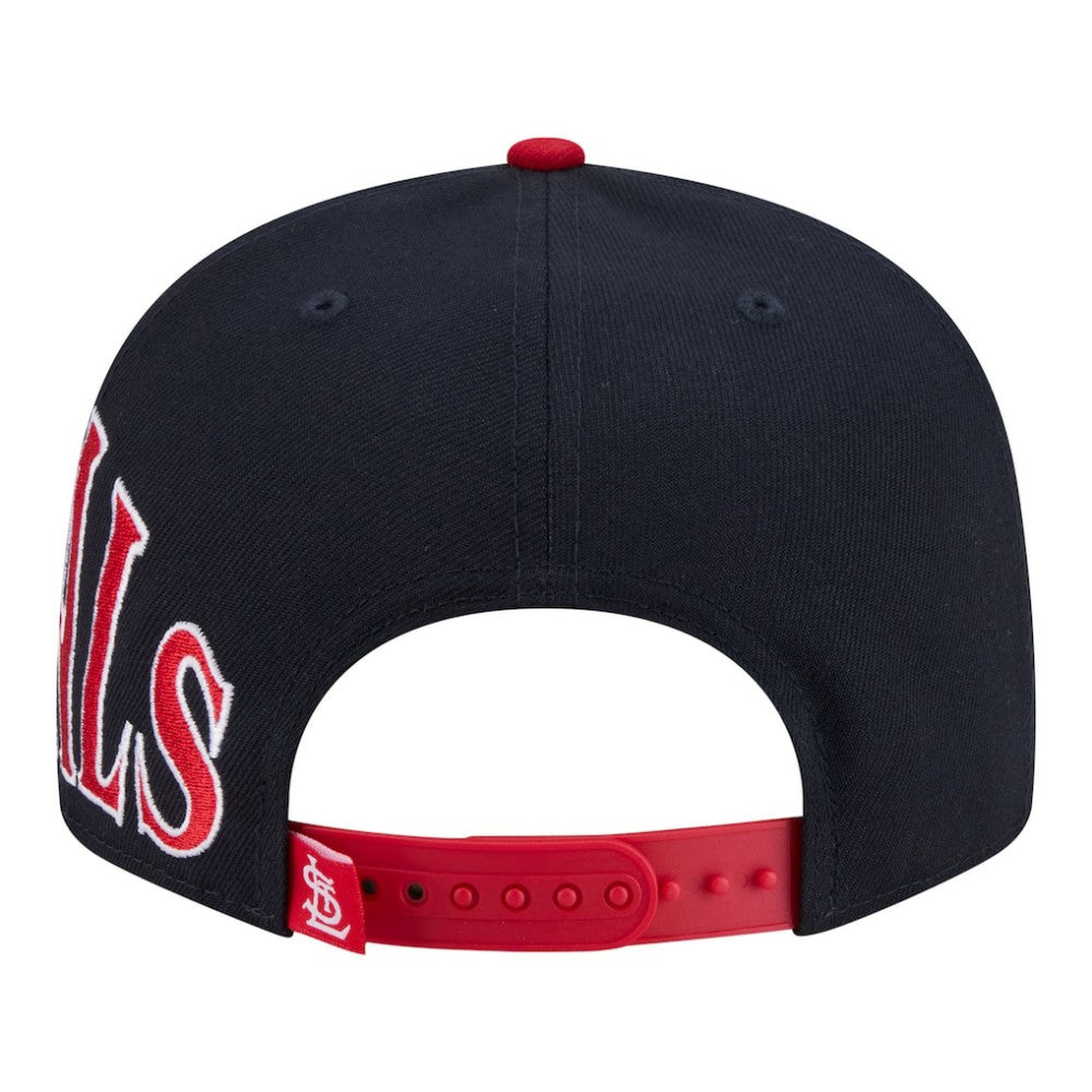 St. Louis Cardinals Stretched Two-Tone 9FIFTY Adjustable Hat Navy/Red | New Era