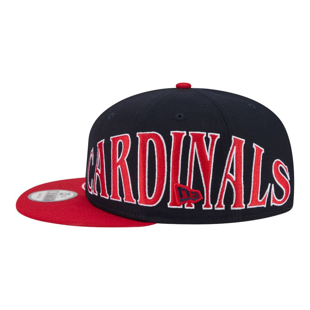 St. Louis Cardinals Stretched Two-Tone 9FIFTY Adjustable Hat Navy/Red | New Era