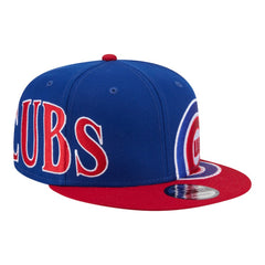 Chicago Cubs Stretched Two-Tone 9FIFTY Adjustable Hat Royal/Red | New Era