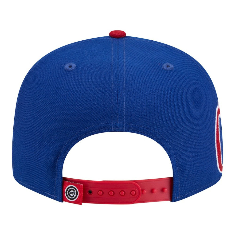 Chicago Cubs Stretched Two-Tone 9FIFTY Adjustable Hat Royal/Red | New Era