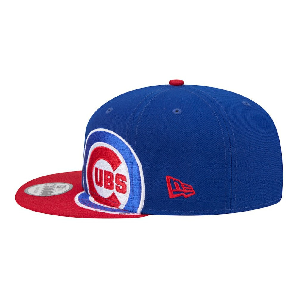 Chicago Cubs Stretched Two-Tone 9FIFTY Adjustable Hat Royal/Red | New Era
