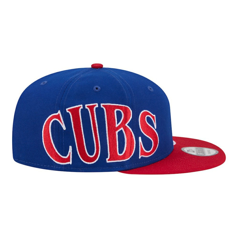 Chicago Cubs Stretched Two-Tone 9FIFTY Adjustable Hat Royal/Red | New Era