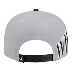Chicago White Sox Stretched Two-Tone 9FIFTY Adjustable Hat Gray/Black | New Era