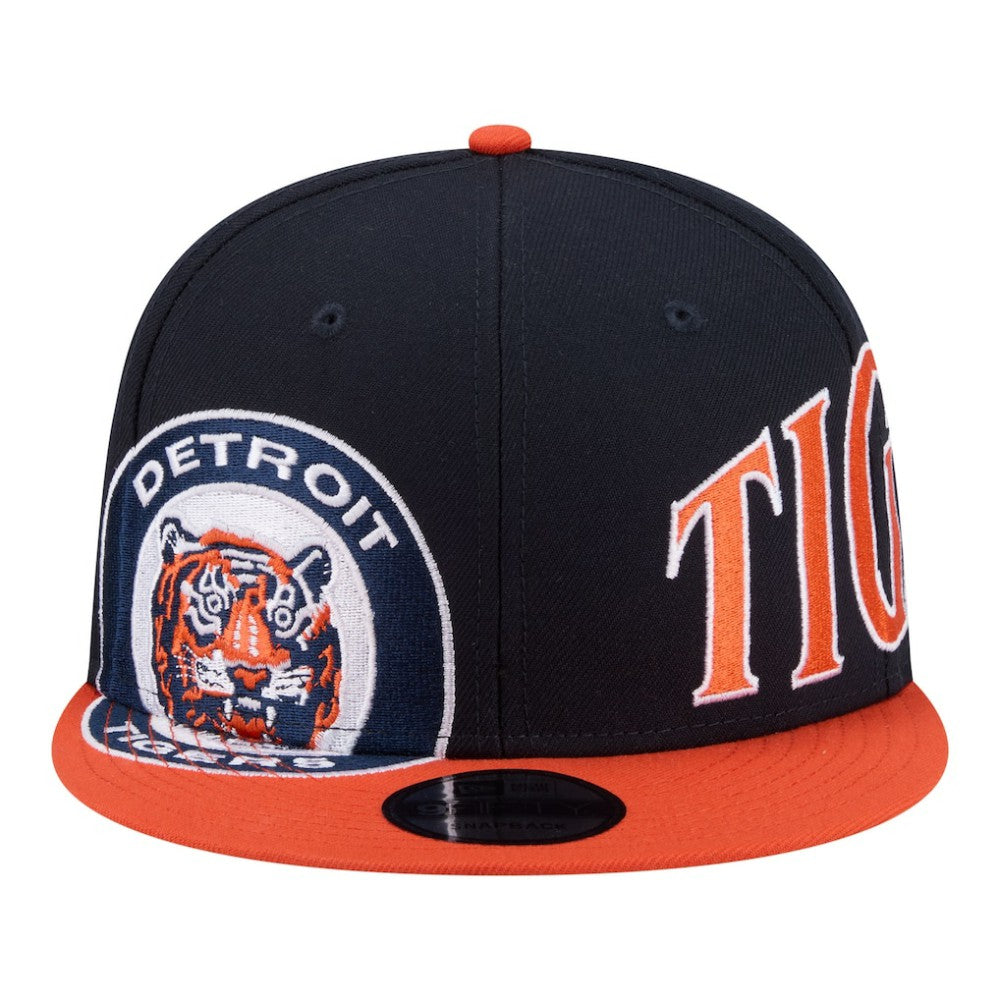 Detroit Tigers Stretched Two-Tone 9FIFTY Adjustable Hat Navy/Orange | New Era