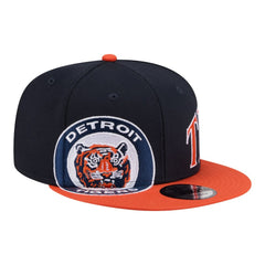 Detroit Tigers Stretched Two-Tone 9FIFTY Adjustable Hat Navy/Orange | New Era