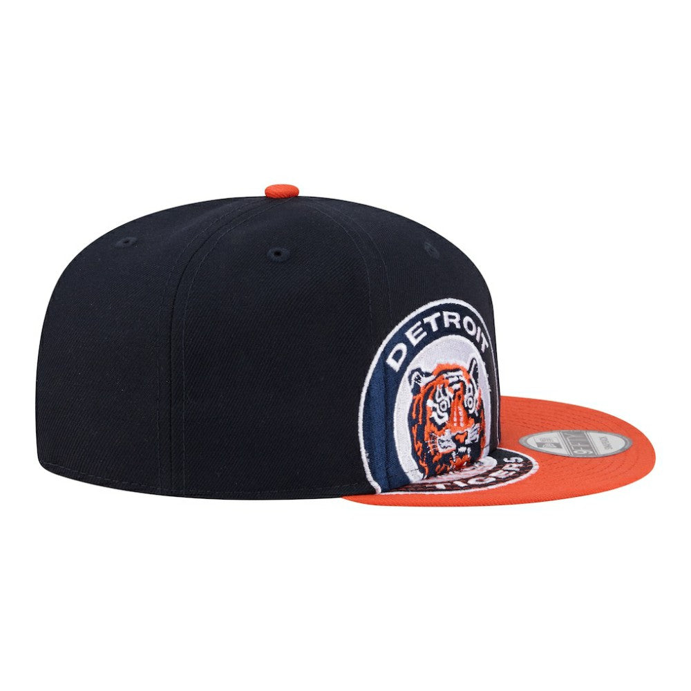 Detroit Tigers Stretched Two-Tone 9FIFTY Adjustable Hat Navy/Orange | New Era