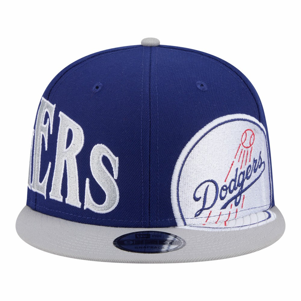 Los Angeles Dodgers Stretched Two-Tone 9FIFTY Adjustable Hat Royal/Gray | New Era