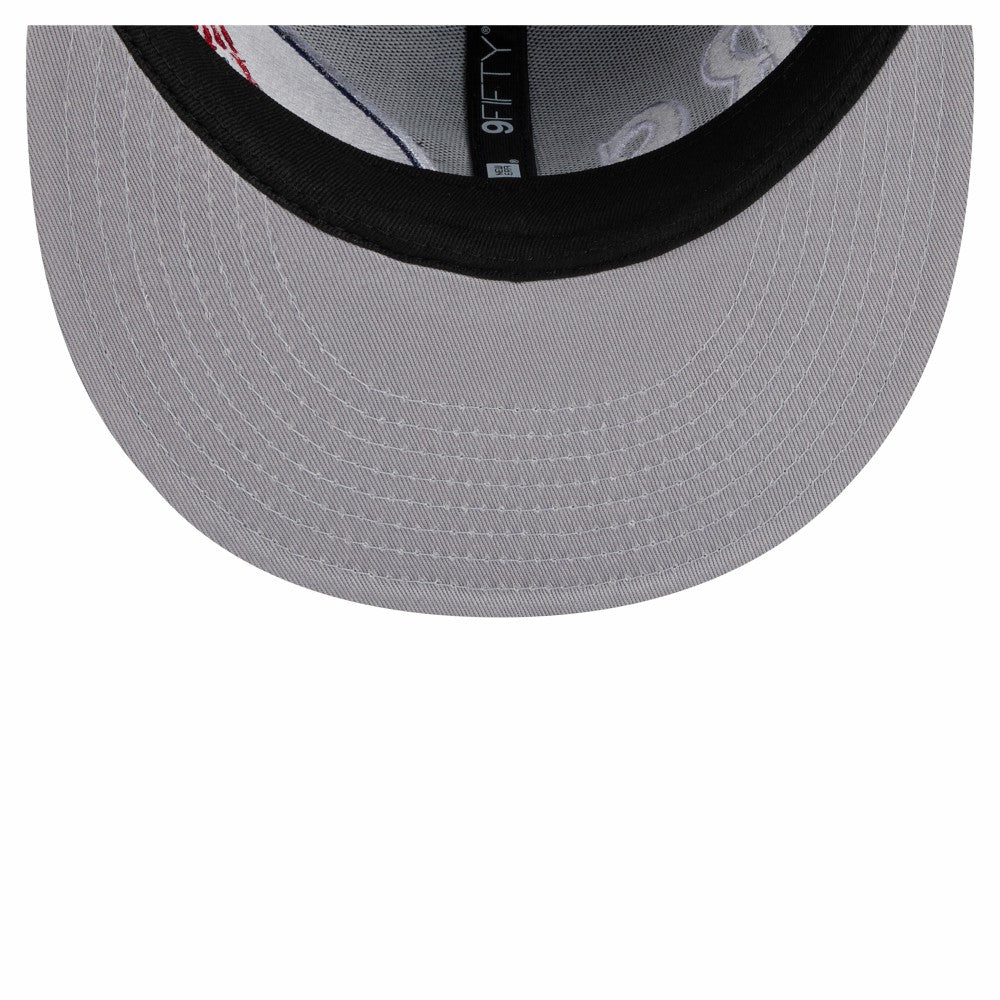 Los Angeles Dodgers Stretched Two-Tone 9FIFTY Adjustable Hat Royal/Gray | New Era