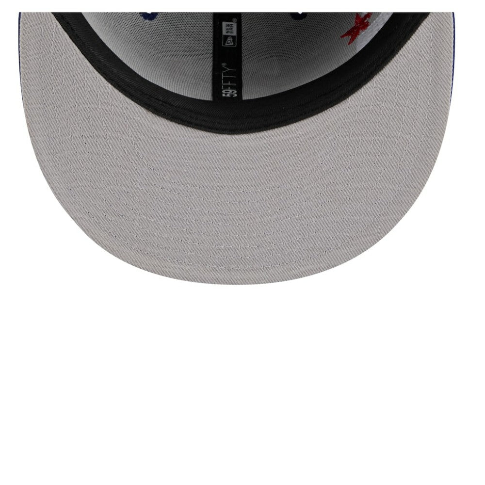Texas Rangers City Patch 59FIFTY Fitted Hat Royal | New Era