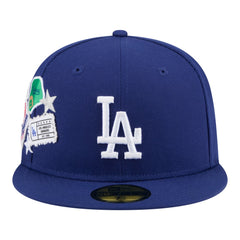 Los Angeles Dodgers City Patch 59FIFTY Fitted Hat Royal | New Era