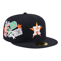 Houston Astros City Patch 59FIFTY Fitted Hat Navy | New Era
