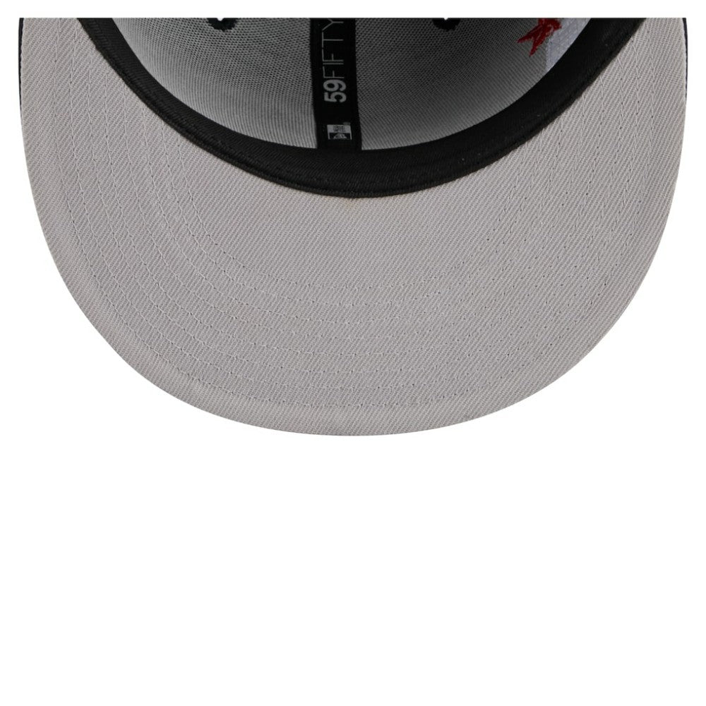 Atlanta Braves City Patch 59FIFTY Fitted Hat Navy | New Era