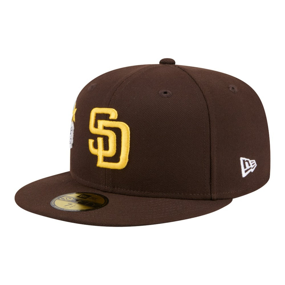 San Diego Padres City Patch 59FIFTY Fitted Hat Brown | New Era