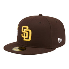 San Diego Padres City Patch 59FIFTY Fitted Hat Brown | New Era
