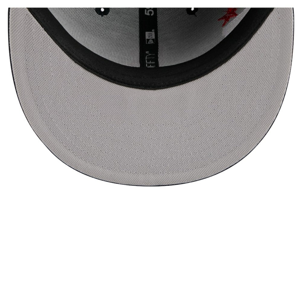 Boston Red Sox City Patch 59FIFTY Fitted Hat Navy | New Era
