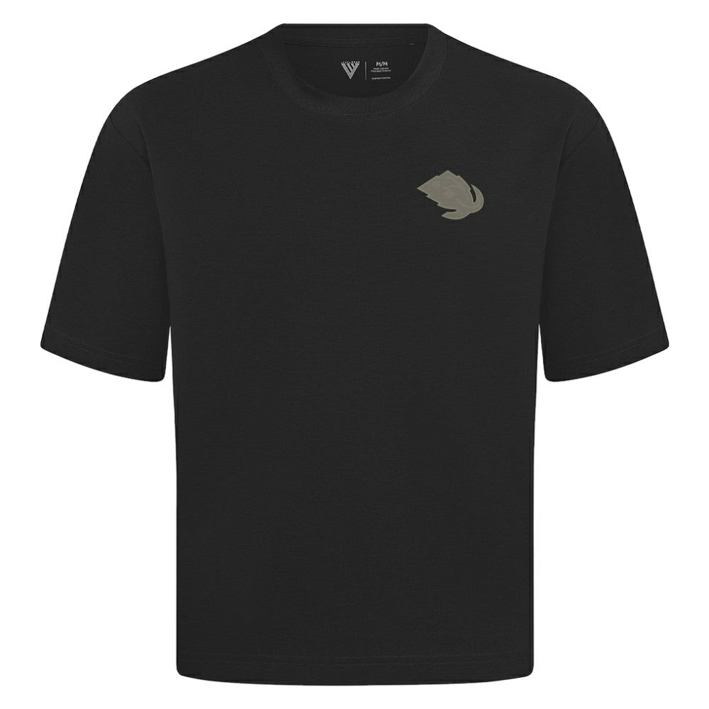 Utah Mammoth Levelwear Copper Oversized Luxe Signature Knit T-Shirt Black