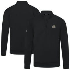 Colorado Avalanche Levelwear Copper Upright Quarter-Zip Pullover Black