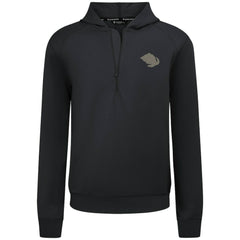 Utah Mammoth Levelwear Technic Quarter-Zip Pullover Hoodie Black
