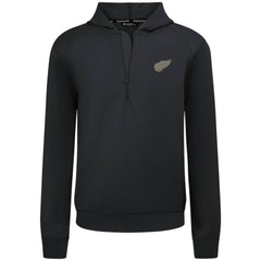 Detroit Red Wings Levelwear Technic Quarter-Zip Pullover Hoodie Black