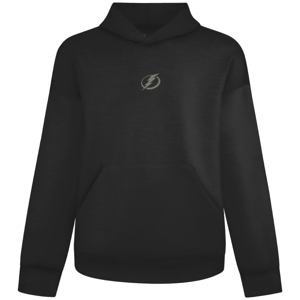 Tampa Bay Lightning Levelwear Luxe Signature Copper Hoodie Black